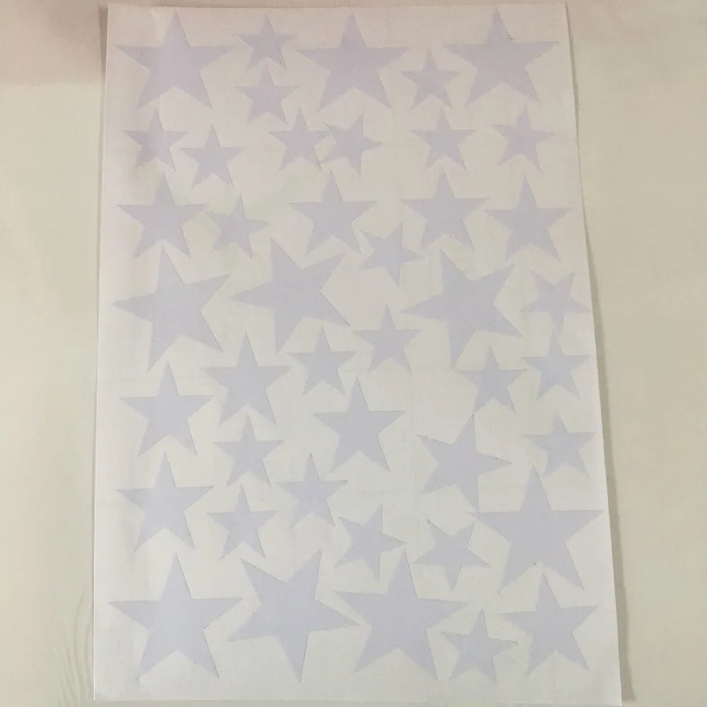 Autocollants muraux à motif étoiles pour chambre de bébé