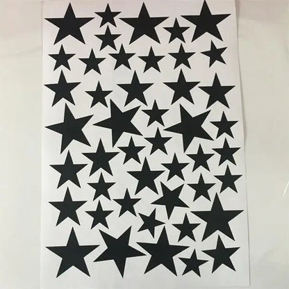 Autocollants muraux à motif étoiles pour chambre de bébé