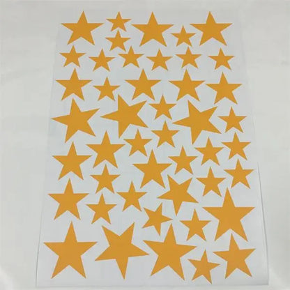 Autocollants muraux à motif étoiles pour chambre de bébé