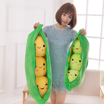 Petits pois en peluche pour bébé