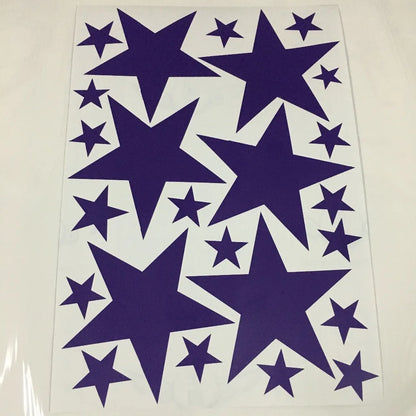 Autocollants muraux à motif étoiles pour chambre de bébé