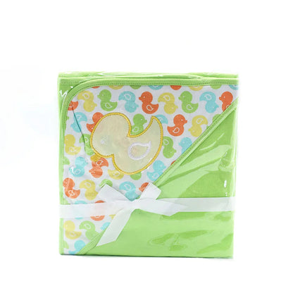 Serviette à capuche pour bébé