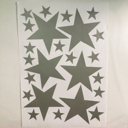 Autocollants muraux à motif étoiles pour chambre de bébé
