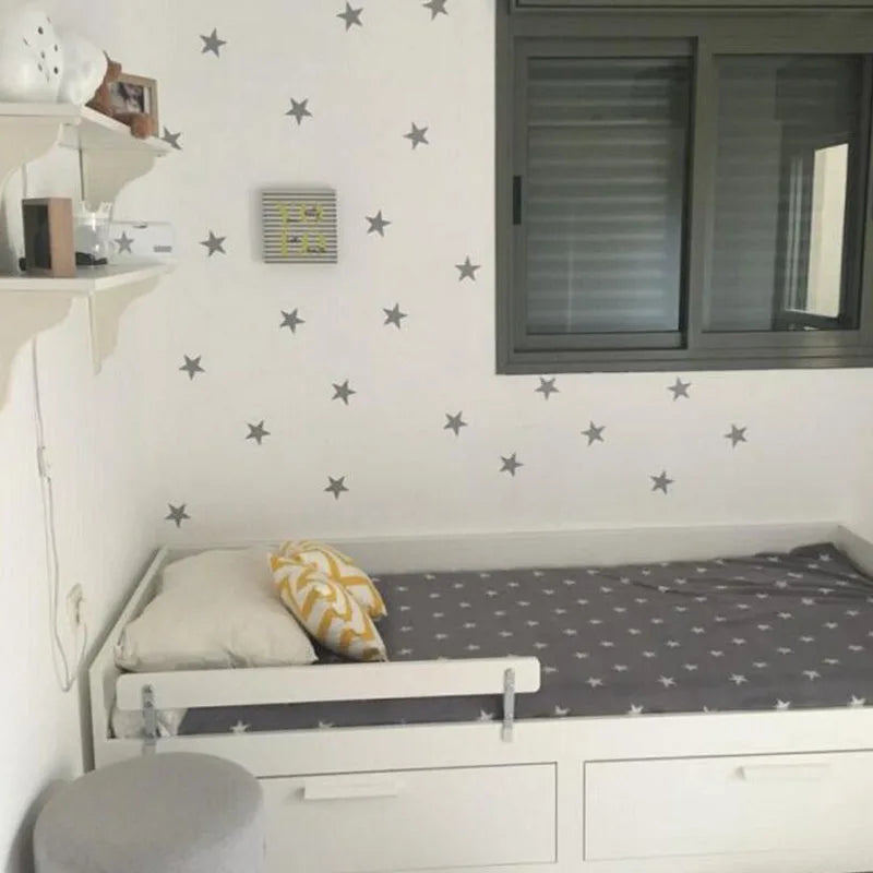 Autocollants muraux à motif étoiles pour chambre de bébé