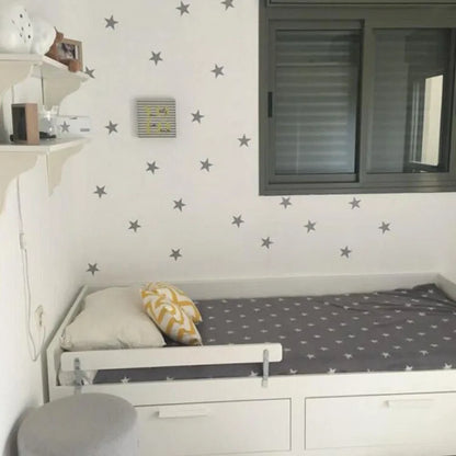 Autocollants muraux à motif étoiles pour chambre de bébé