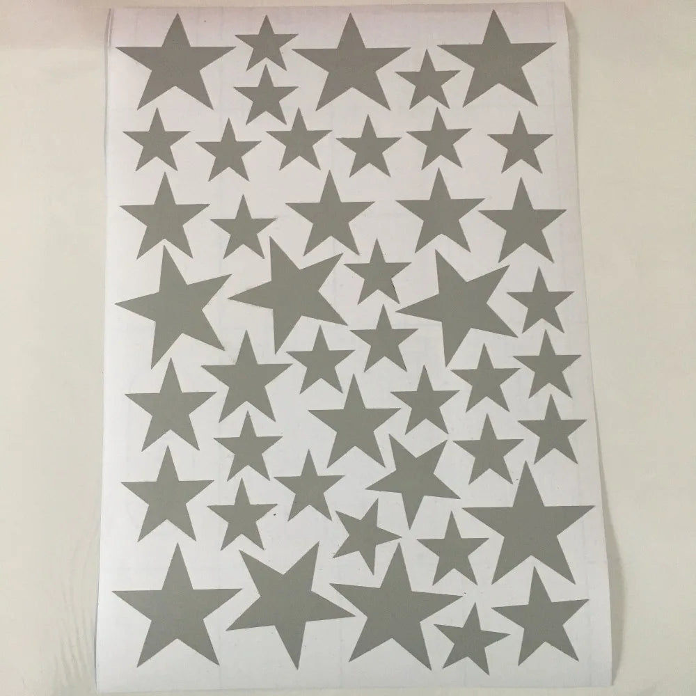 Autocollants muraux à motif étoiles pour chambre de bébé
