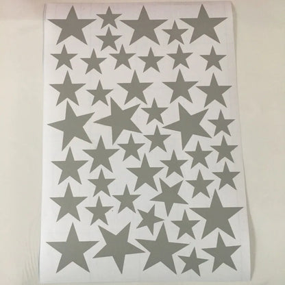 Autocollants muraux à motif étoiles pour chambre de bébé