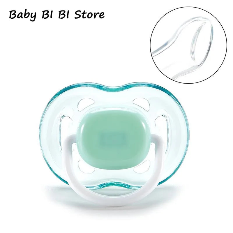 Sucette en silicone d’apaisement de bébé