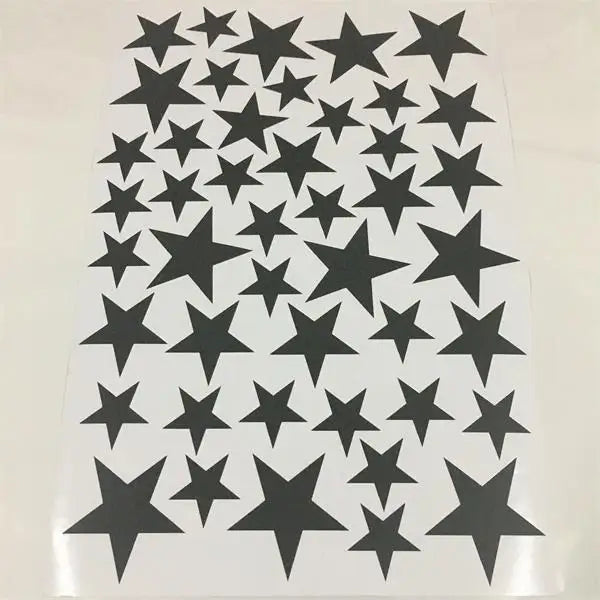Autocollants muraux à motif étoiles pour chambre de bébé