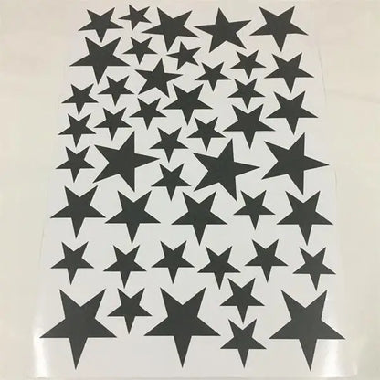 Autocollants muraux à motif étoiles pour chambre de bébé