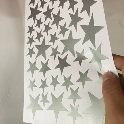 Autocollants muraux à motif étoiles pour chambre de bébé