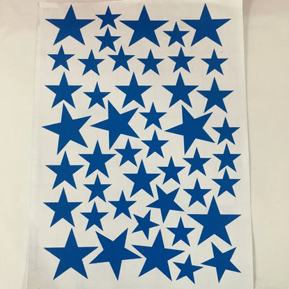 Autocollants muraux à motif étoiles pour chambre de bébé