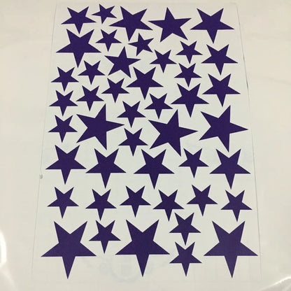 Autocollants muraux à motif étoiles pour chambre de bébé