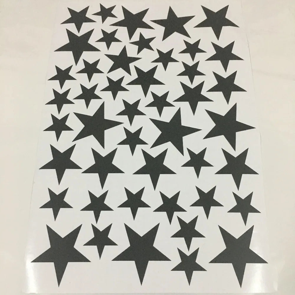 Autocollants muraux à motif étoiles pour chambre de bébé