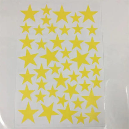 Autocollants muraux à motif étoiles pour chambre de bébé