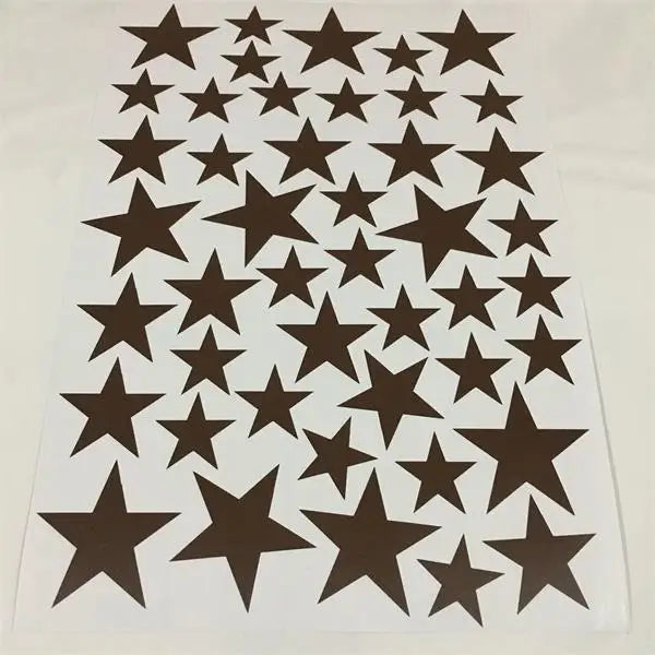 Autocollants muraux à motif étoiles pour chambre de bébé