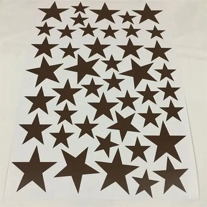 Autocollants muraux à motif étoiles pour chambre de bébé