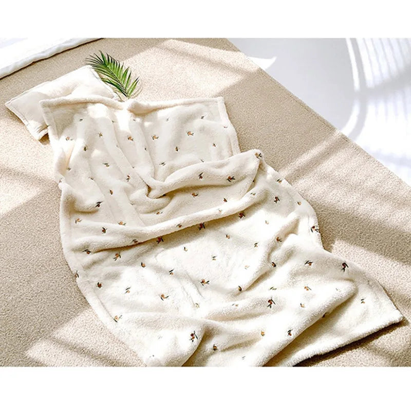 Couverture en flanelle pour bébé
