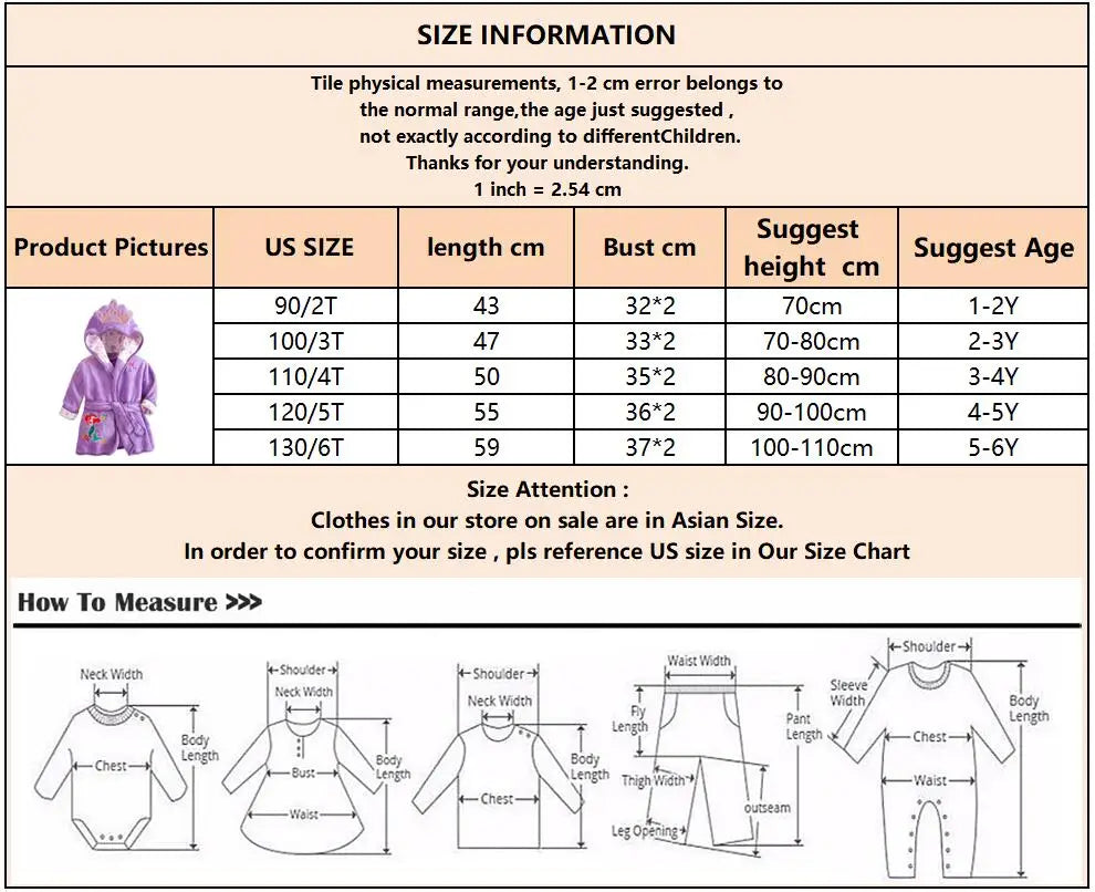 Peignoir à capuche Minnie Mouse pour bébés