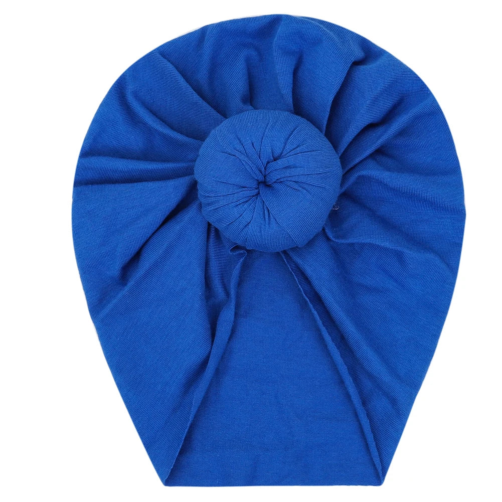 Bonnet turban donuts en coton