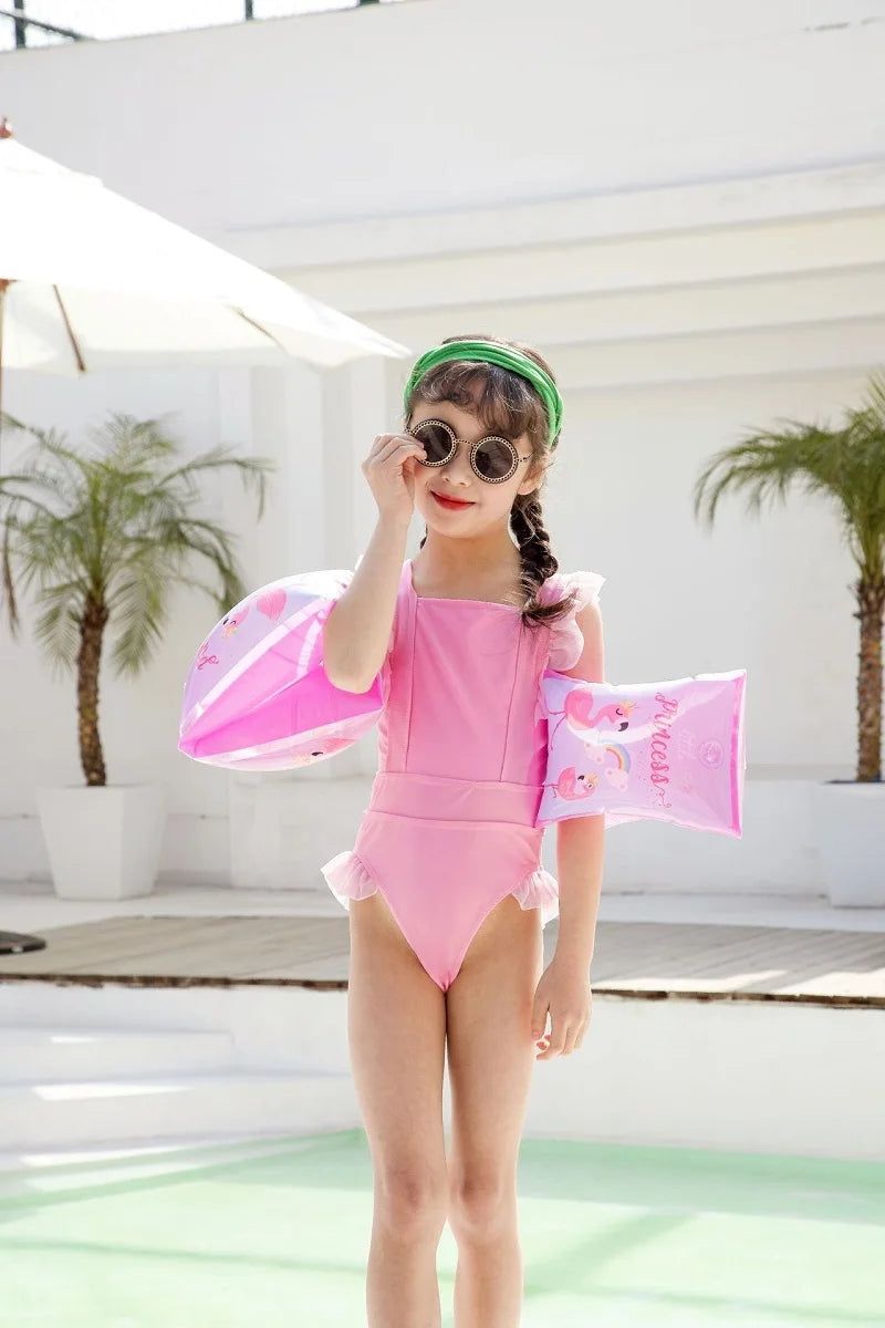 Anneau de natation gonflable en forme de licorne