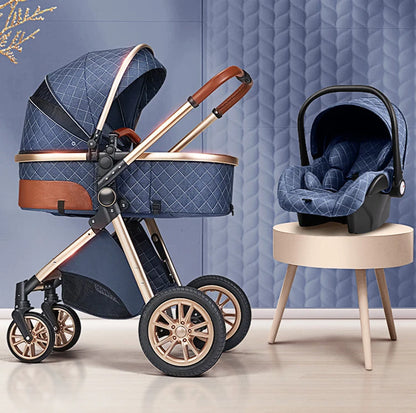 Poussette 2 en 1 pour bébé