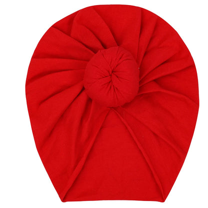 Bonnet turban donuts en coton