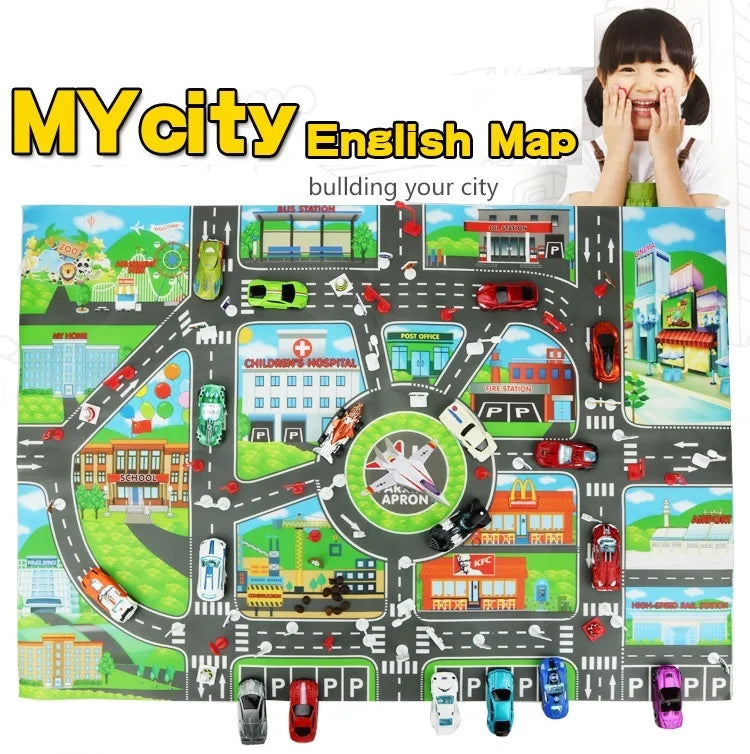 Tapis de route éducatif pour enfants