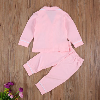 Pyjama unisexe en coton pour bébé