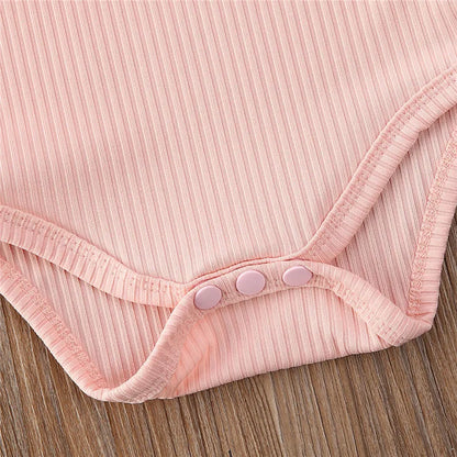 Barboteuse à manches courtes pour petite fille