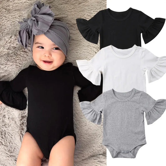 Ensemble pour bébé fille à manches évasées