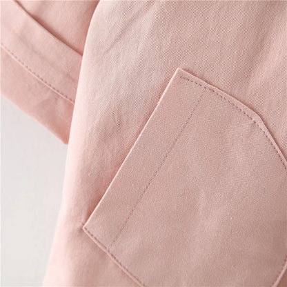 Manteau d’hiver avec nœud à carreau pour bébé