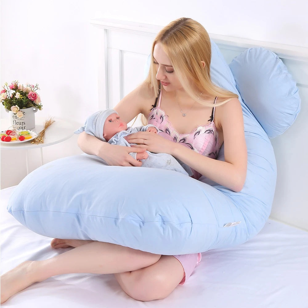 Coussin d’allaitement polaire doux