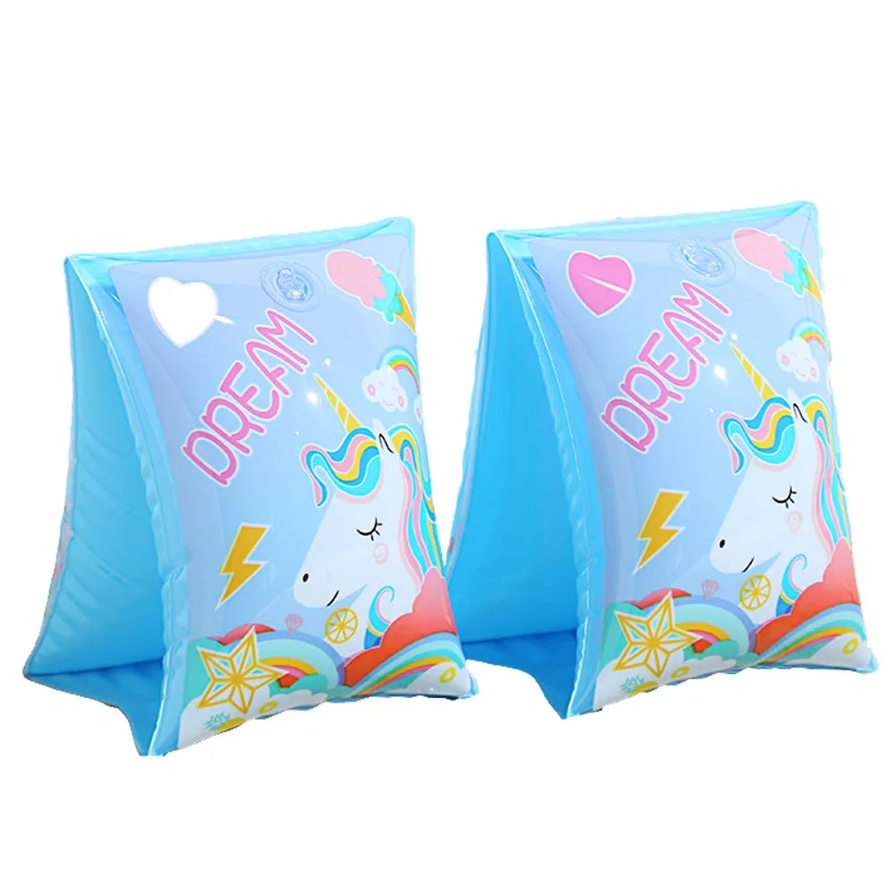 Anneau de natation gonflable en forme de licorne