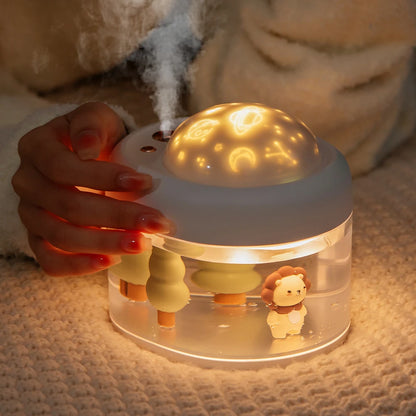 Humidificateur d’air avec veilleuse pour chambre de bébé