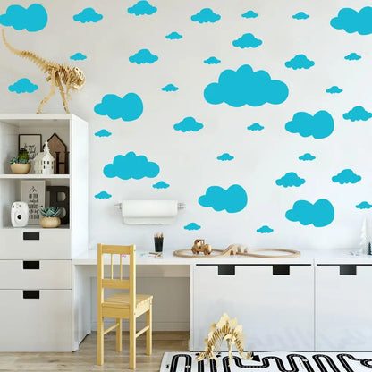 Autocollants muraux à motif nuage