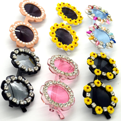 Lunettes de soleil florales pour enfants