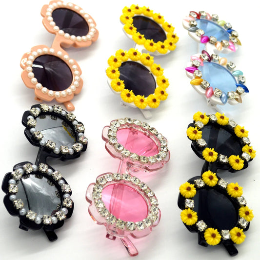 Lunettes de soleil florales pour enfants