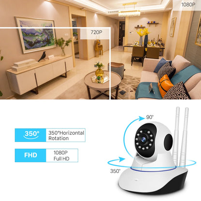 Caméra IP sans fil à haute résolution