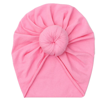 Bonnet turban donuts en coton