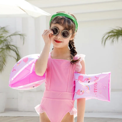 Anneau de natation gonflable en forme de licorne