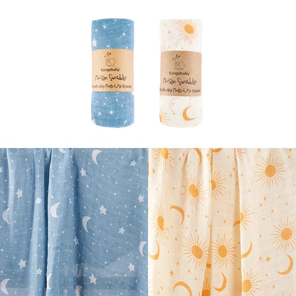Couverture en tissu de mousseline pour bébé