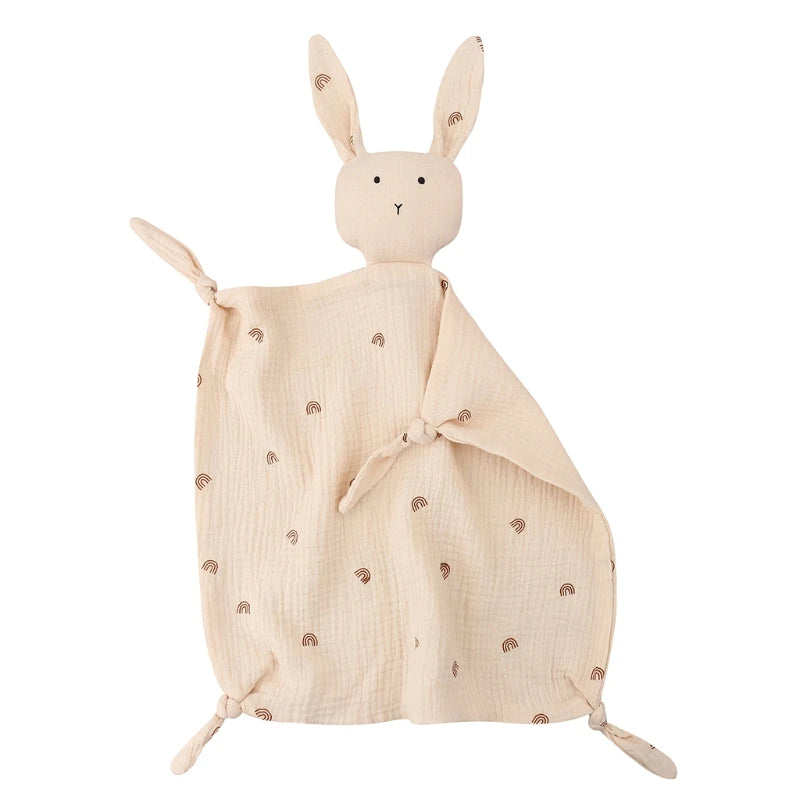 Hochet en peluche de lapin pour bébé