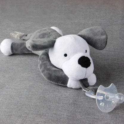 Tétine pour nouveau-né avec animaux en peluche