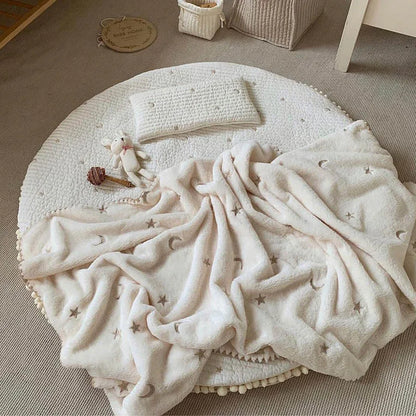 Couverture en flanelle pour bébé
