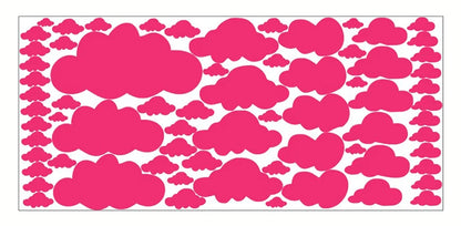 Autocollants muraux à motif nuage