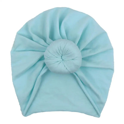Bonnet turban donuts en coton