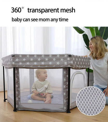 Parc pour bébé pliable avec matelas