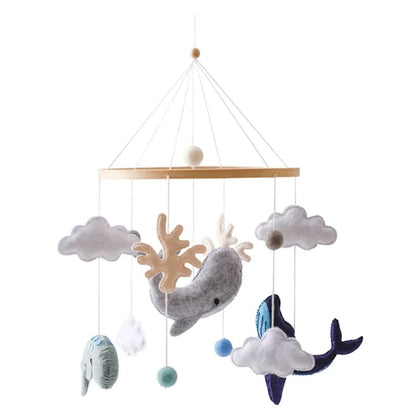Hochet de lit en coton pour bébé
