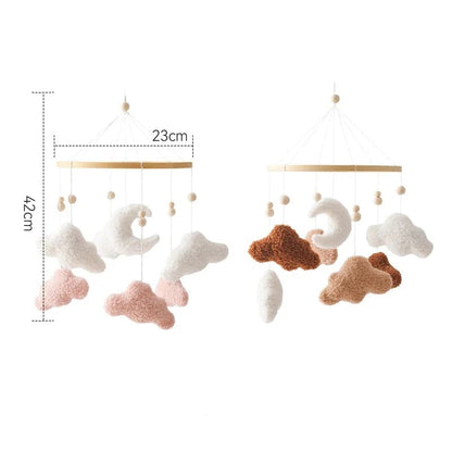Hochet de lit en coton pour bébé